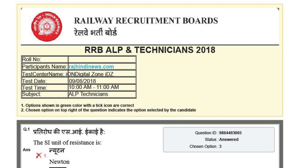 50 Most Important RRB ALP Heat Engine Trade Questions PDF